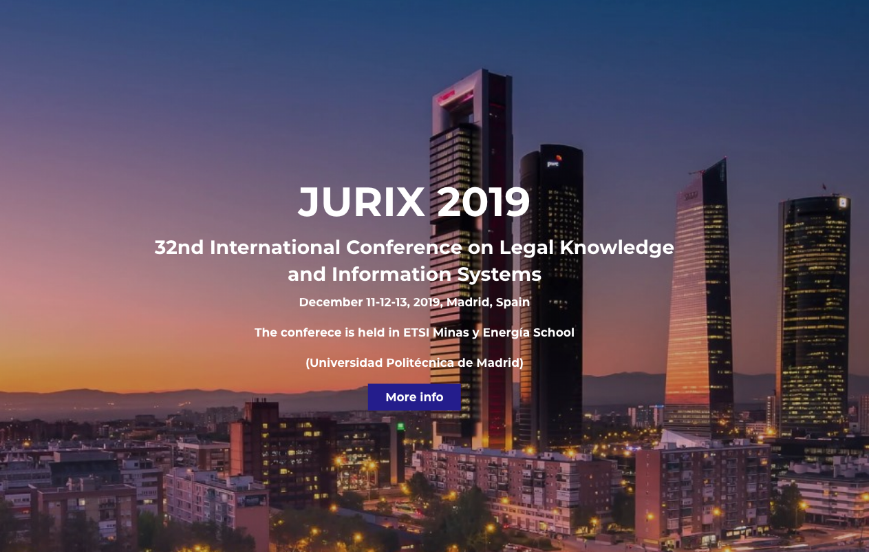 Jurix 2019 - BLOCKTAC